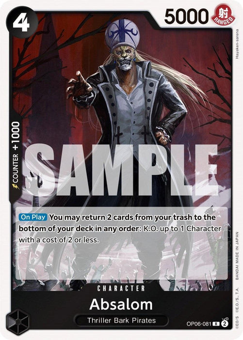 Absalom [Wings of the Captain] - for just $0.10! 