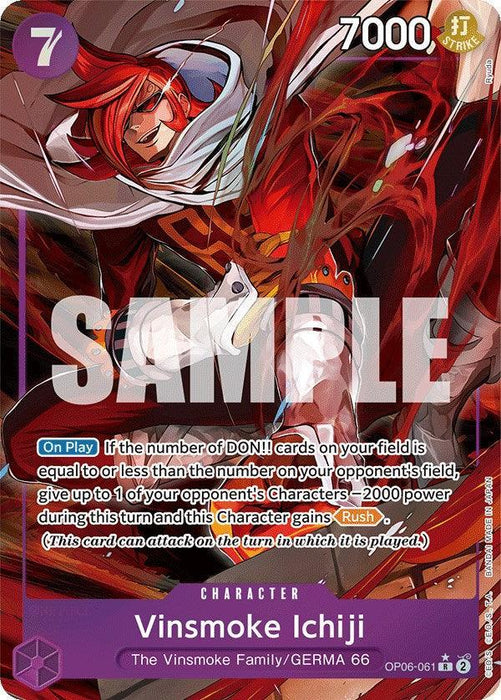 Vinsmoke Ichiji (Alternate Art) [Wings of the Captain] - for just $1.90! 