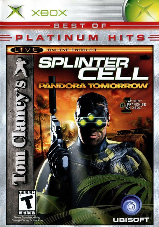 Tom Clancy's Splinter Cell: Pandora Tomorrow (Best Of Platinum Hits) (Xbox) - for just $0! 