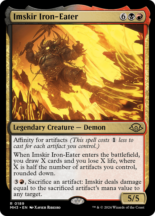 Imskir Iron-Eater (MH3-189) - Modern Horizons 3 - for just $0.08! 