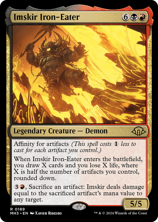 Imskir Iron-Eater (MH3-189) - Modern Horizons 3 - for just $0.08! 