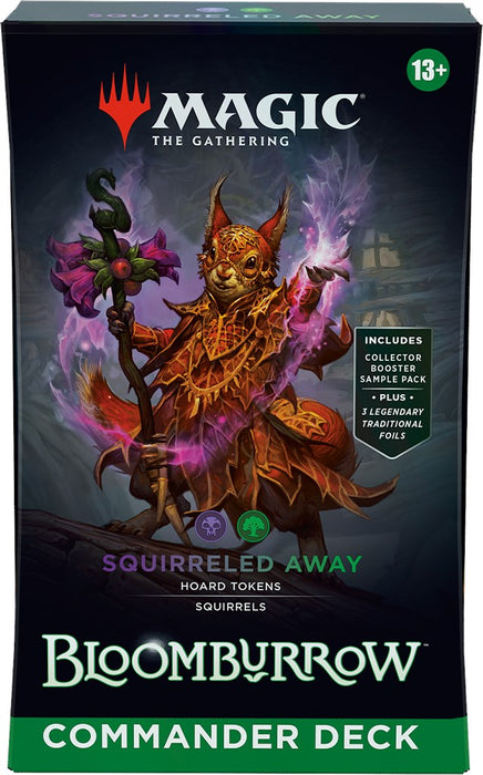 Bloomburrow Commander Deck - Squirreled Away [BLC] - for just $54.99! 
