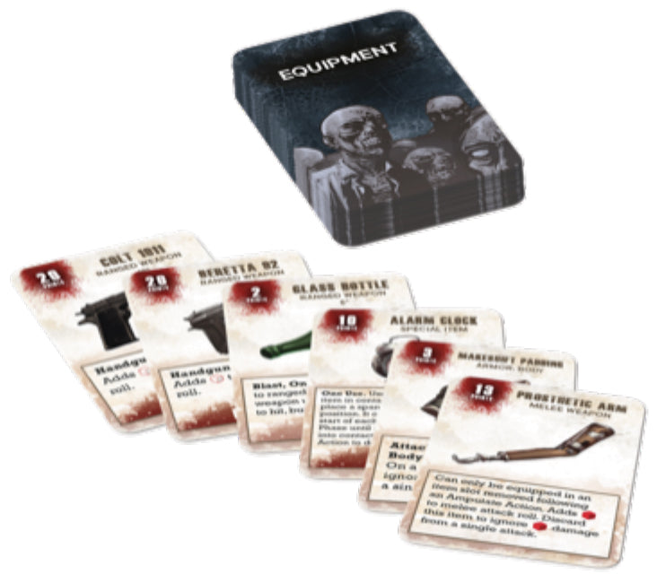 The Walking Dead: All Out War - Equipment Booster Card Deck - for just $17.99! 