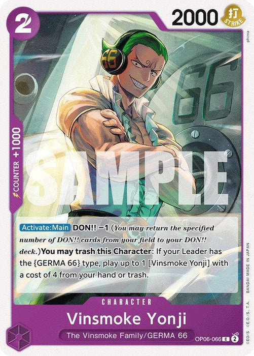 Vinsmoke Yonji [Wings of the Captain] - for just $0.10! 