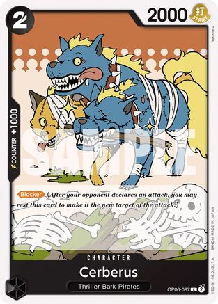 Cerberus (OP06-087) - Wings of the Captain - for just $0.05! 