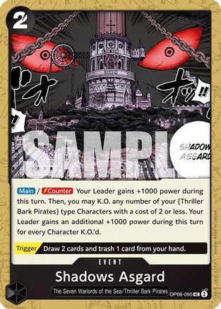 Shadows Asgard (OP06-095) - Wings of the Captain - for just $0.05! 