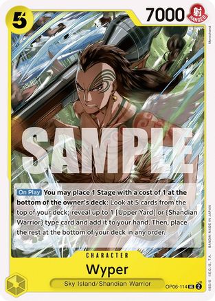 Wyper (OP06-114) - Wings of the Captain - for just $0.05! 