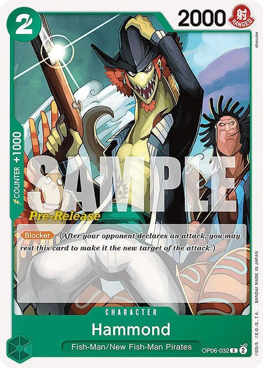 Hammond [Wings of the Captain Pre-Release Cards] - for just $0.15! 