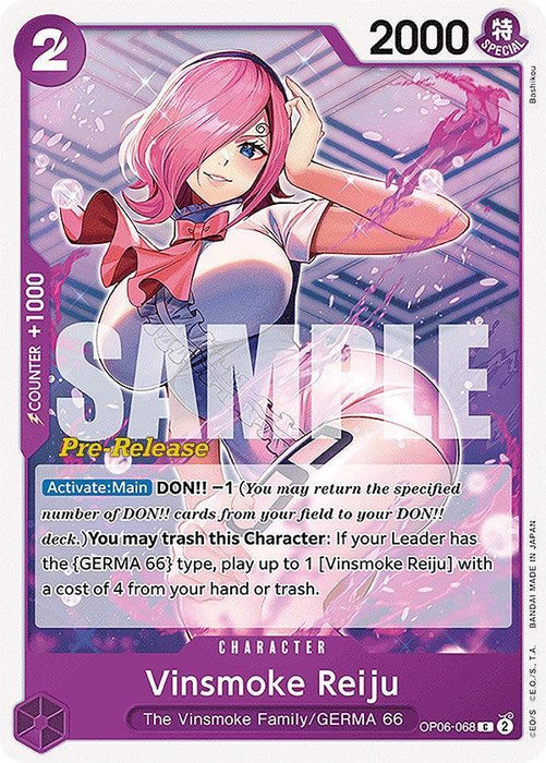 Vinsmoke Reiju [Wings of the Captain Pre-Release Cards] - for just $2.75! 