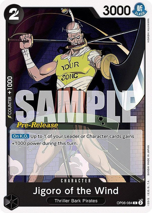 Jigoro of the Wind [Wings of the Captain Pre-Release Cards] - for just $0.20! 