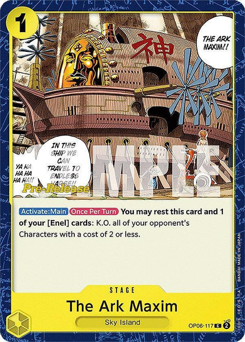 The Ark Maxim [Wings of the Captain Pre-Release Cards] - for just $0.95! 