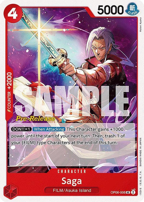 Saga [Wings of the Captain Pre-Release Cards] - for just $0.40! 