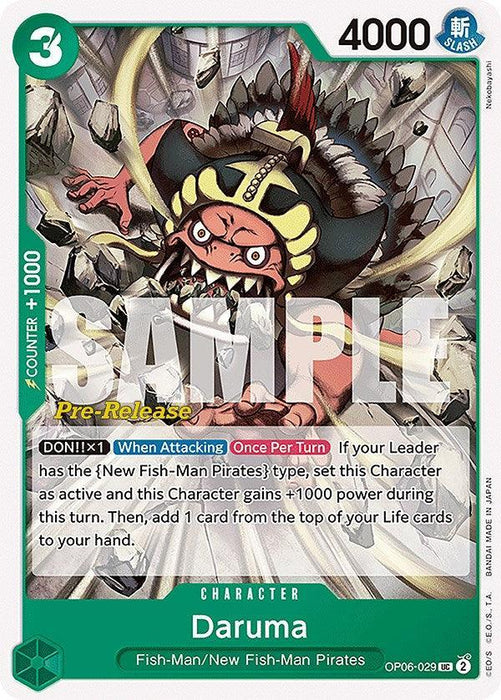 Daruma [Wings of the Captain Pre-Release Cards] - for just $2! 