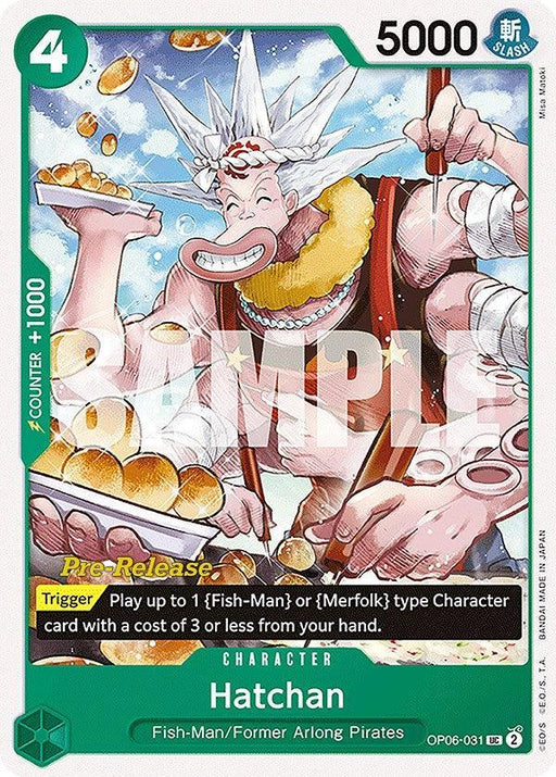 Hatchan [Wings of the Captain Pre-Release Cards] - for just $0.25! 