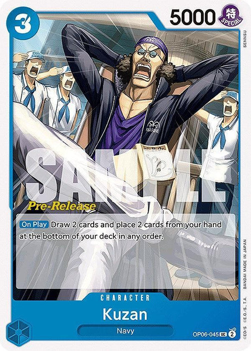 Kuzan [Wings of the Captain Pre-Release Cards] - for just $0.70! 