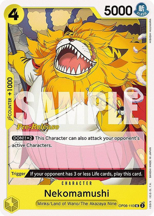 Nekomamushi [Wings of the Captain Pre-Release Cards] - for just $0.65! 
