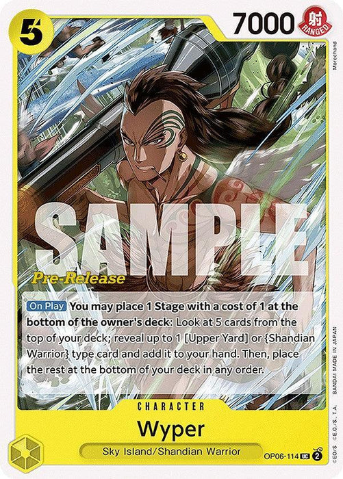 Wyper [Wings of the Captain Pre-Release Cards] - for just $1.20! 