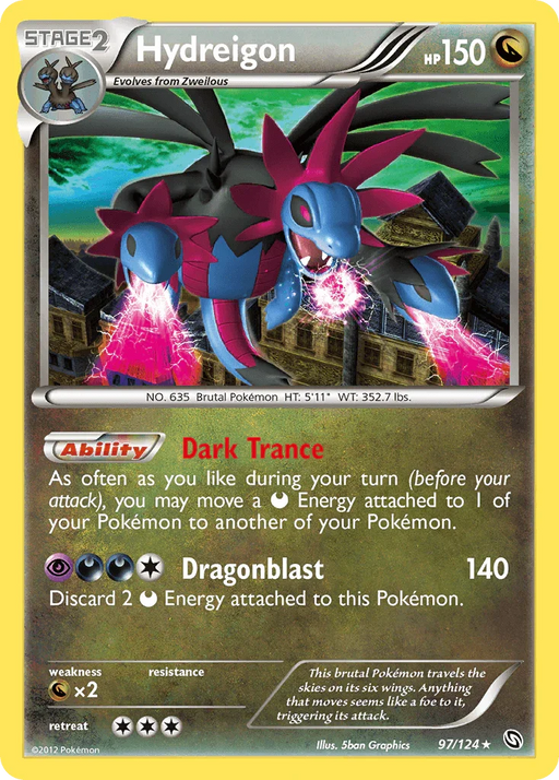 Hydreigon (97/124) [Black & White: Dragons Exalted] - for just $1.30! 