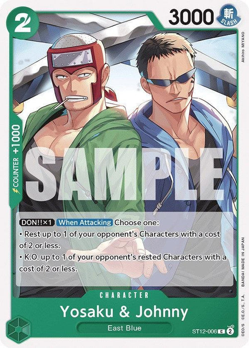 Yosaku & Johnny [Starter Deck: Zoro and Sanji] - for just $0.10! 
