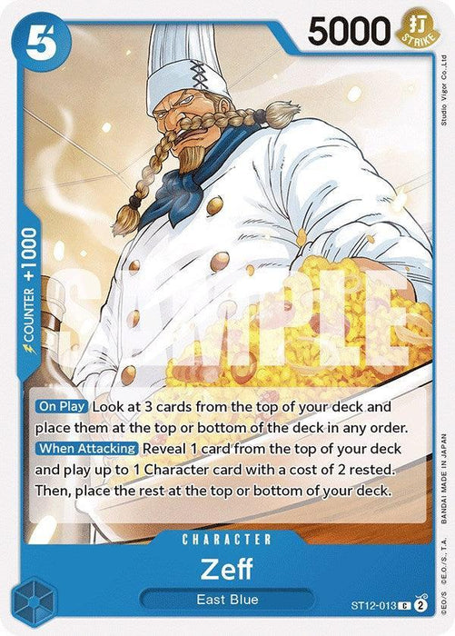 Zeff [Starter Deck: Zoro and Sanji] - for just $0.10! 