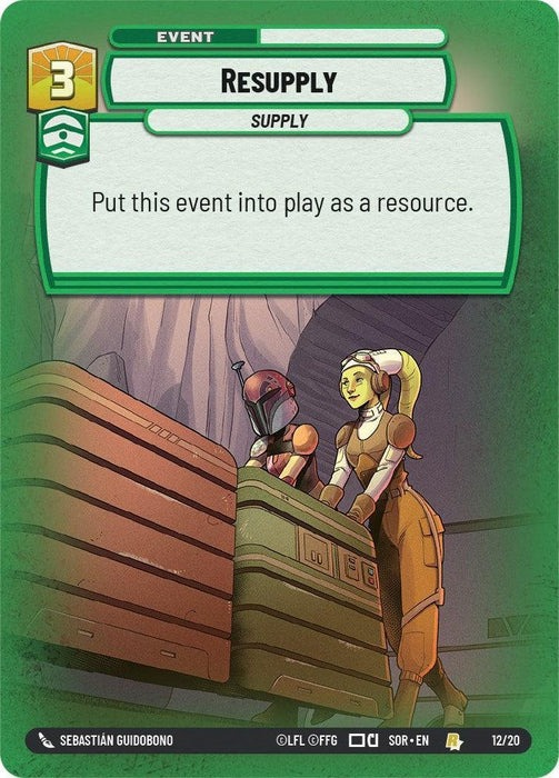 Resupply (Weekly Play Promo) (12/20) [Spark of Rebellion Promos] - for just $0.20! 