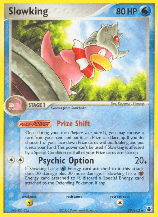 Slowking (28/113) [EX: Delta Species] - for just $1.55! 
