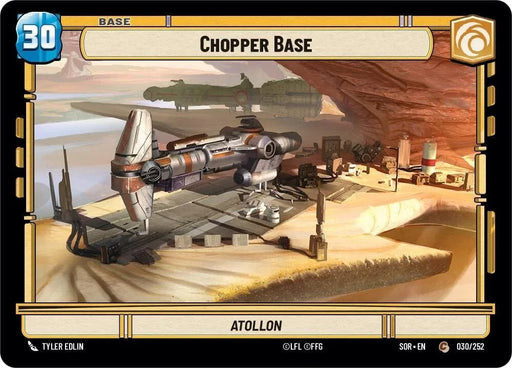 Chopper Base // Experience (30 // T01) [Spark of Rebellion] - for just $0.10! 