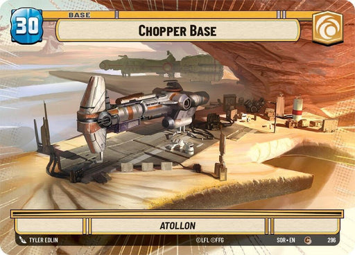 Chopper Base // Experience (Hyperspace) (296 // T03) [Spark of Rebellion] - for just $0.10! 