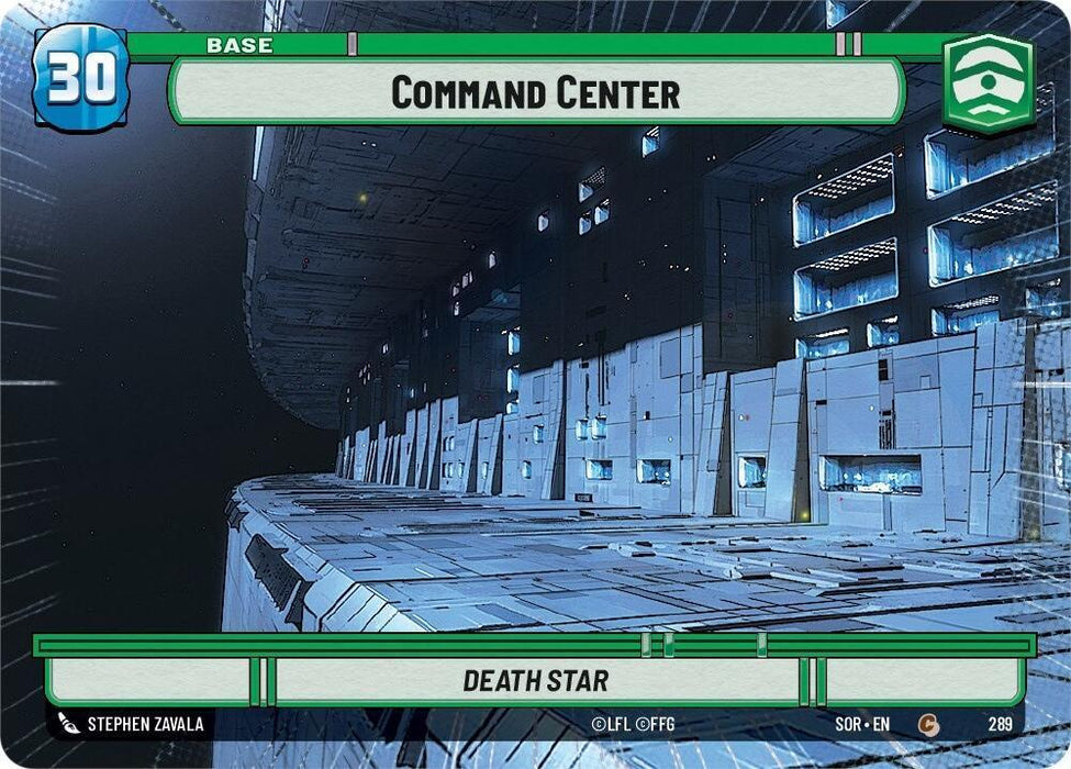 Command Center // Shield (Hyperspace) (289 // T04) [Spark of Rebellion] - for just $0.10! 