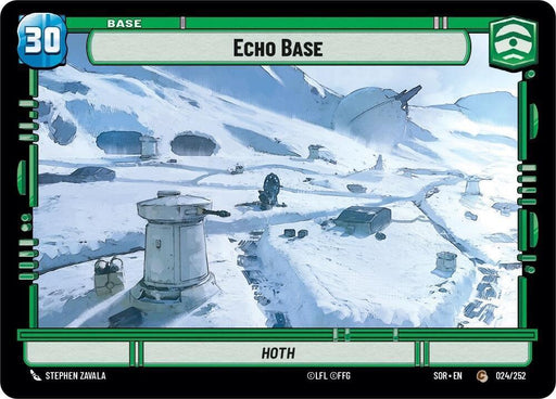 Echo Base // Shield (24 // T02) [Spark of Rebellion] - for just $0.10! 