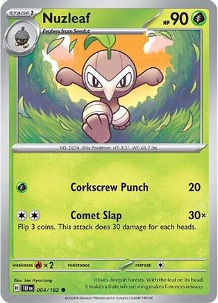 Nuzleaf 004/162 - SV05 Temporal Forces - for just $0.05! 