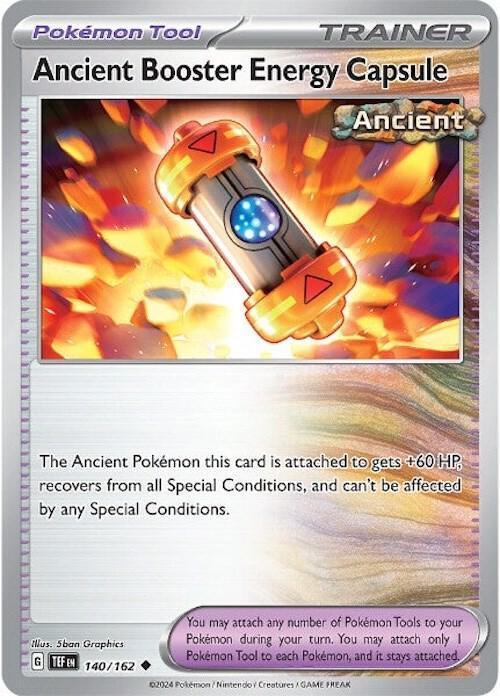 Ancient Booster Energy Capsule (140/162) [Scarlet & Violet: Temporal Forces] - for just $0.10! 
