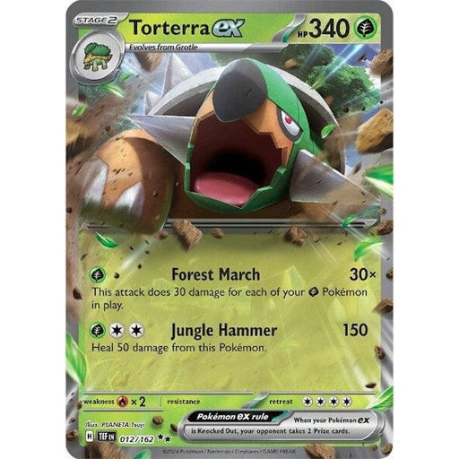 Torterra ex (012/162) [Scarlet & Violet: Temporal Forces] - Just $0.22! Shop now at Retro Gaming of Denver