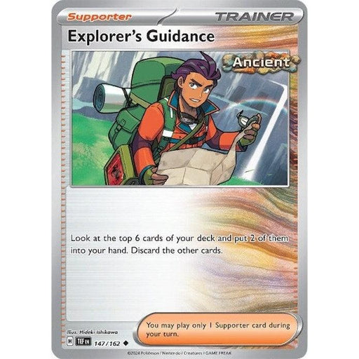 Explorer's Guidance (147/162) [Scarlet & Violet: Temporal Forces] - Just $0.05! Shop now at Retro Gaming of Denver