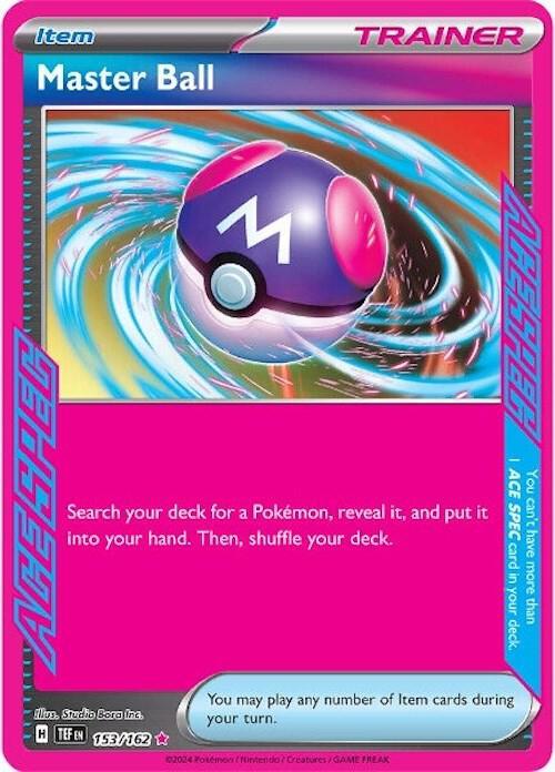 Master Ball (153/162) [Scarlet & Violet: Temporal Forces] - for just $0.50! 