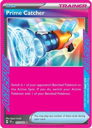Prime Catcher 157/162 - SV05 Temporal Forces Holofoil - for just $0.60! 