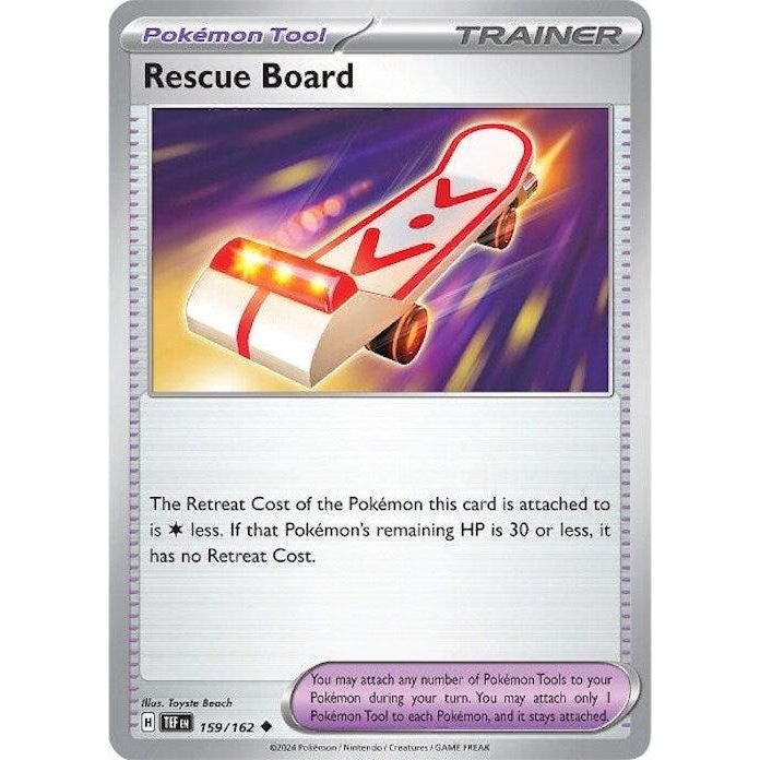 Rescue Board (159/162) [Scarlet & Violet: Temporal Forces] - Just $0.05! Shop now at Retro Gaming of Denver