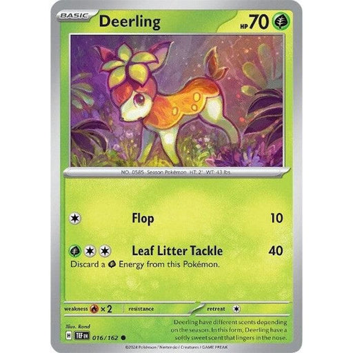 Deerling (016/162) [Scarlet & Violet: Temporal Forces] - Just $0.04! Shop now at Retro Gaming of Denver