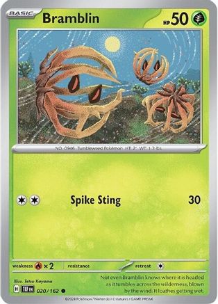 Bramblin 020/162 - SV05 Temporal Forces - for just $0.05! 
