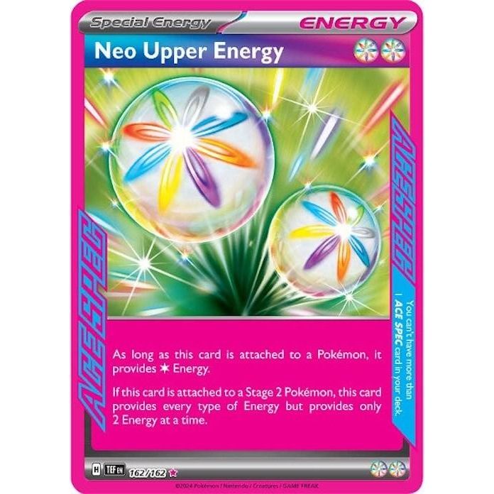 Neo Upper Energy (162/162) [Scarlet & Violet: Temporal Forces] - Just $2.40! Shop now at Retro Gaming of Denver