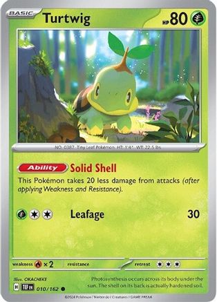 Turtwig 010/162 - SV05 Temporal Forces - for just $0.08! 