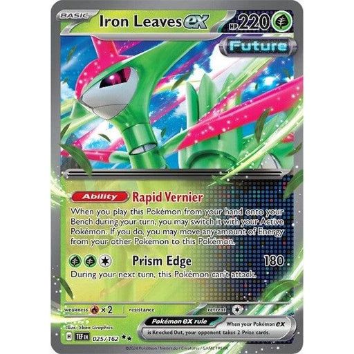 Iron Leaves ex (025/162) [Scarlet & Violet: Temporal Forces] - Just $0.38! Shop now at Retro Gaming of Denver