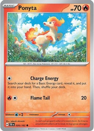 Ponyta 026/162 - SV05 Temporal Forces - for just $0.05! 