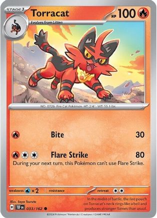 Torracat 033/162 - SV05 Temporal Forces - for just $0.09! 
