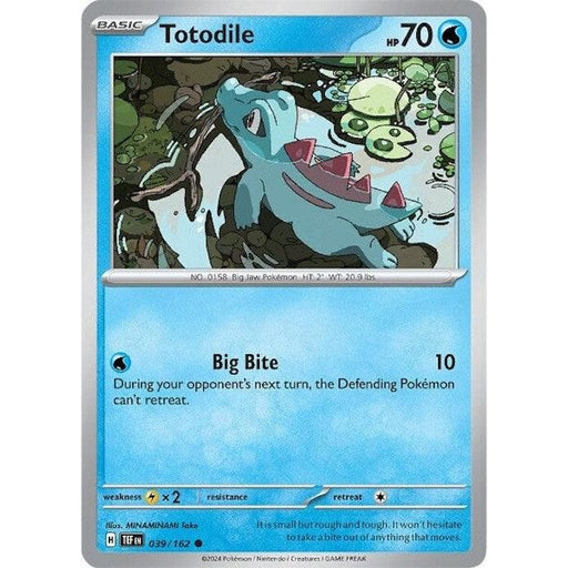 Totodile (039/162) [Scarlet & Violet: Temporal Forces] - Just $0.04! Shop now at Retro Gaming of Denver