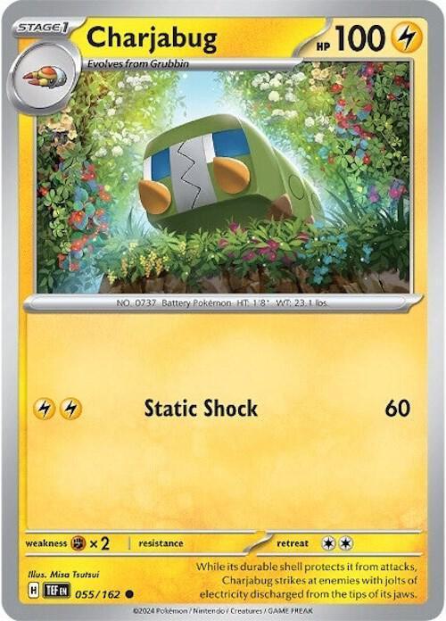 Charjabug (055/162) [Scarlet & Violet: Temporal Forces] - for just $0.10! 