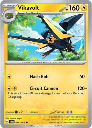 Vikavolt 056/162 - SV05 Temporal Forces - for just $0.05! 