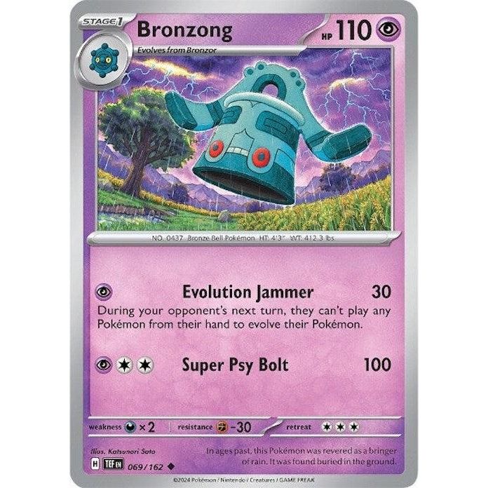 Bronzong (069/162) [Scarlet & Violet: Temporal Forces] - Just $0.04! Shop now at Retro Gaming of Denver