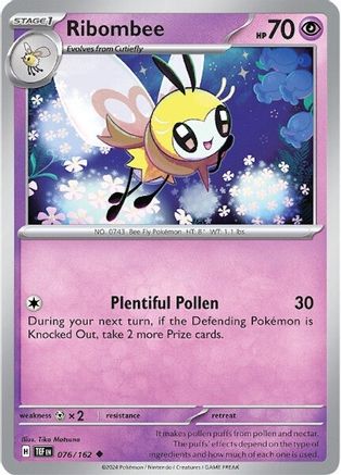 Ribombee 076/162 - SV05 Temporal Forces - for just $0.05! 