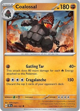 Coalossal 095/162 - SV05 Temporal Forces - for just $0.06! 